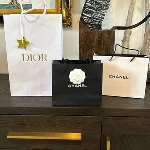 Dior/Chanel Gift Bag Trio
